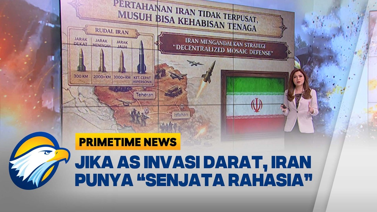 Strategi Iran Hadapi Serangan Darat: Pertahanan Terdesentralisasi [Primetime News]