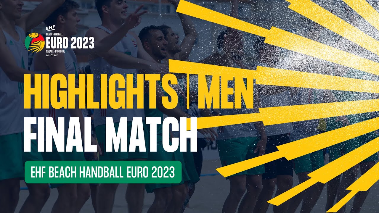 HIGHLIGHTS | GOLD medal match | MEN | EHF Beach Handball EURO 2023
