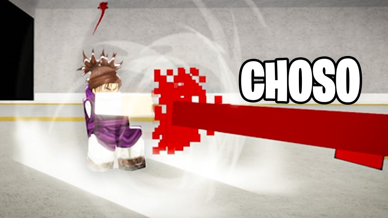 first time trying CHOSO in Jujutsu Shenanigans... (Roblox)