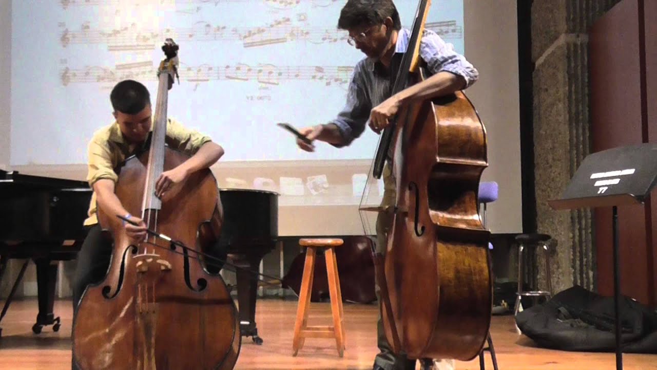 Jeff Bradetich BOTTESINI CONCERTO 2 MOVEMENT masterclass