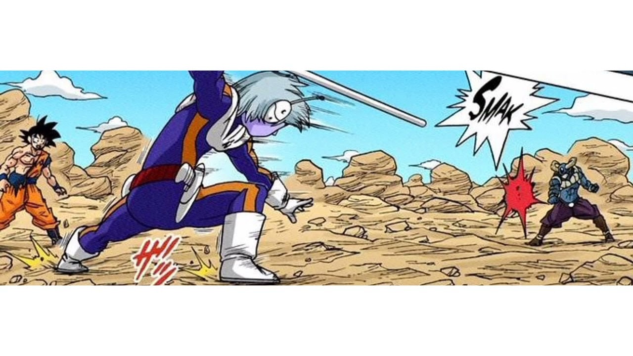 Merus & Goku vs Moro (Dragon Ball Super Manga Chapter 63 / Colored)