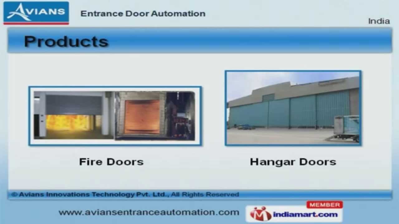 Entrance Automation Systems by Avians Innovations Technology Pvt. Ltd, Pune