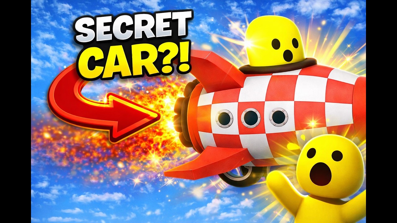 I FOUND A SECRET ROCKET CAR in Wobbly Life! 🚀