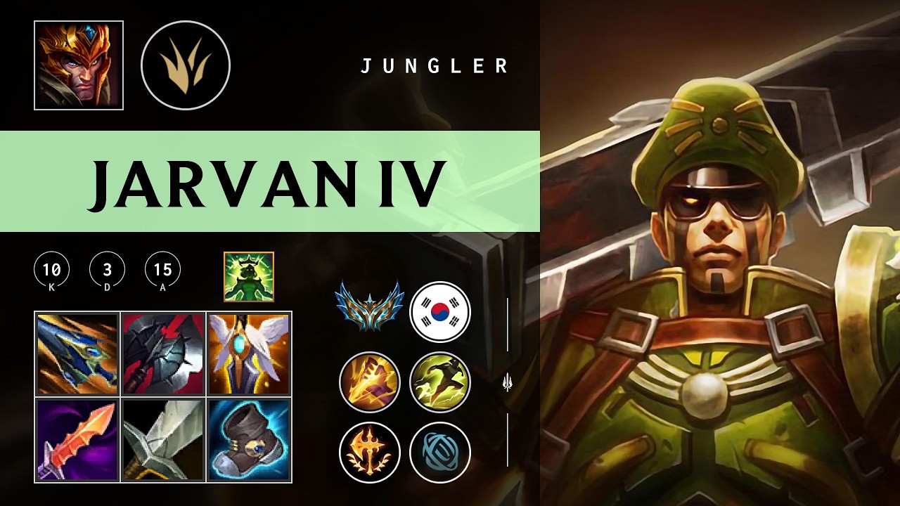 Jarvan IV Jungle vs Fizz - KR Challenger Patch 26.05