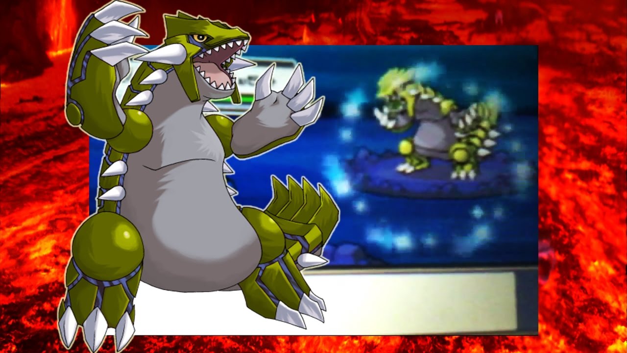 {!!!EPIC LIVE!!!} Shiny Groudon after 16,562 SRs in SoulSilver!