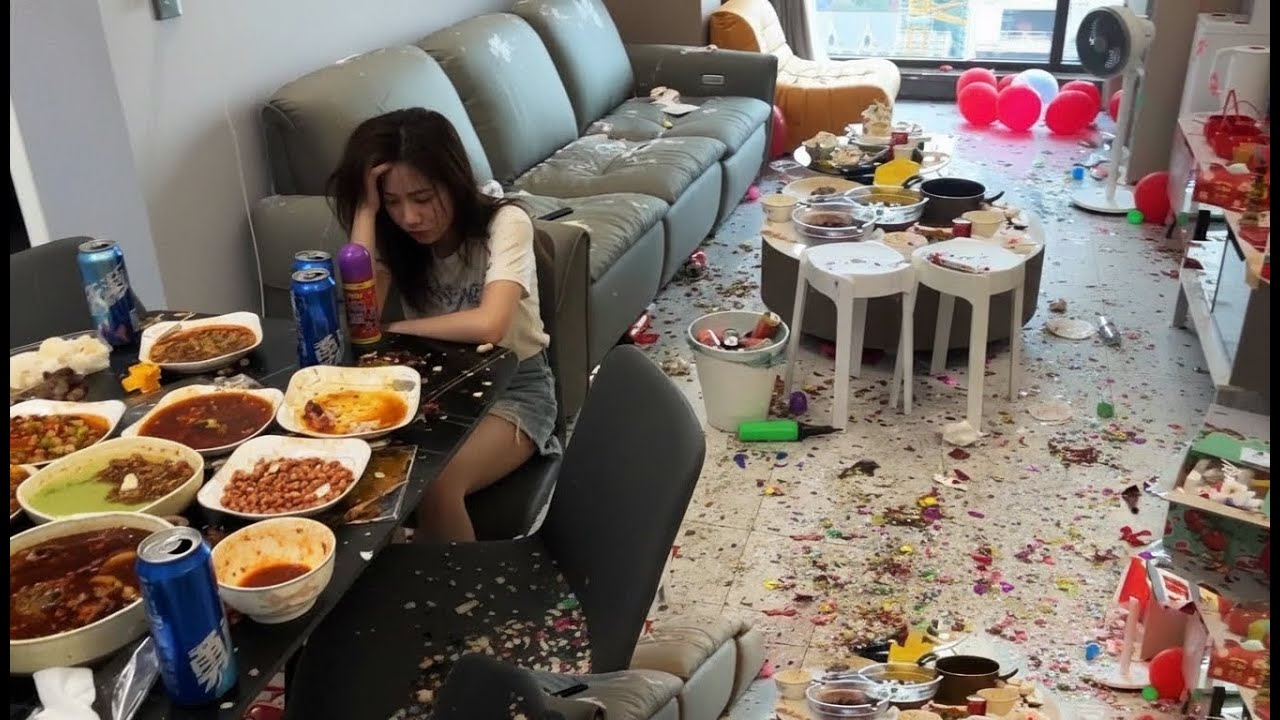 My friend turned my new house into a garbage dump. Cleaning hero squad