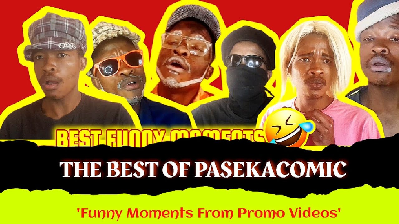 MPHOFU, PHILIPOS, SHONI, PASEKA & SESTER, Best Funny Moments From Promo Videos! @pasekacomic