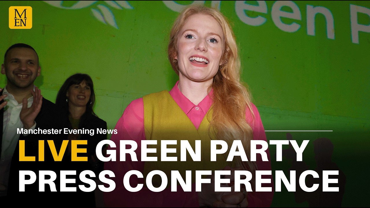 WATCH LIVE: Hannah Spencer and Zack Polanski talk to press after HISTORIC Green by-election win