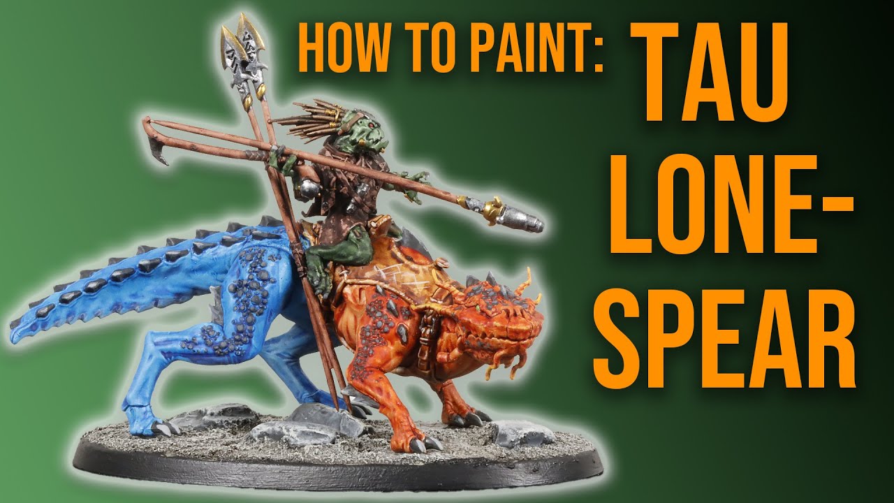 How To Paint The NEW Kroot Lone-Spear