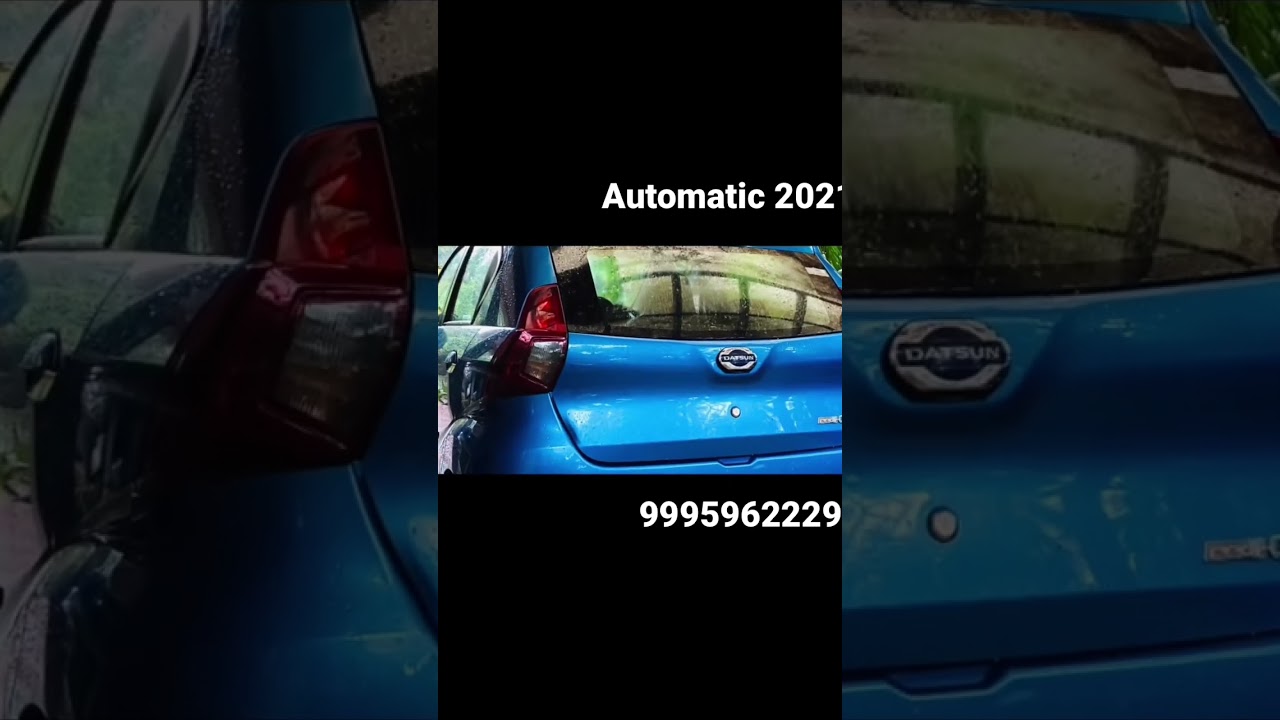 #usedcars #kozhikode #keralausedcars #automatic #AUTOMATIC NISSAN DATSUN REDI GO T 1000cc 9995962229