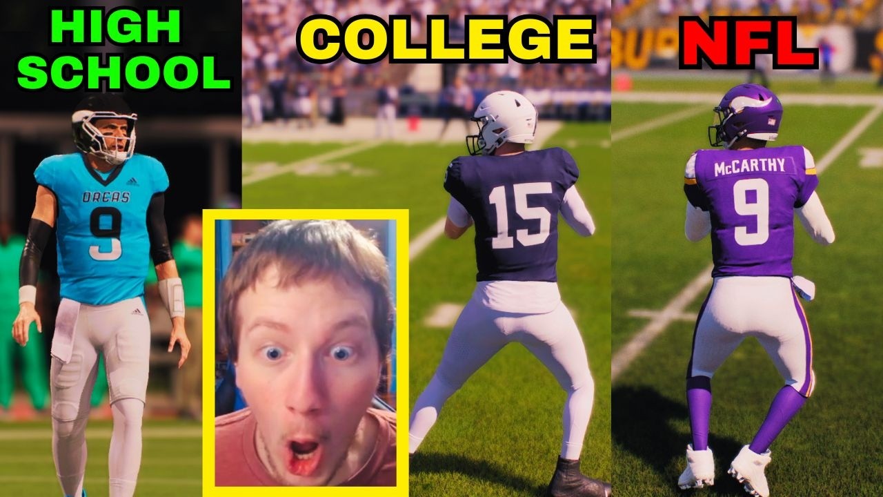 Can I Win at EVERY Level of Football (HS--College--NFL)