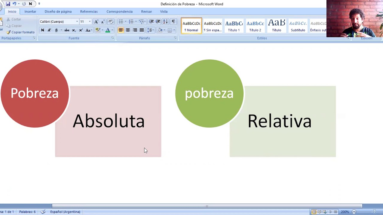 Distintas definiciones de pobreza, distintas pobrezas
