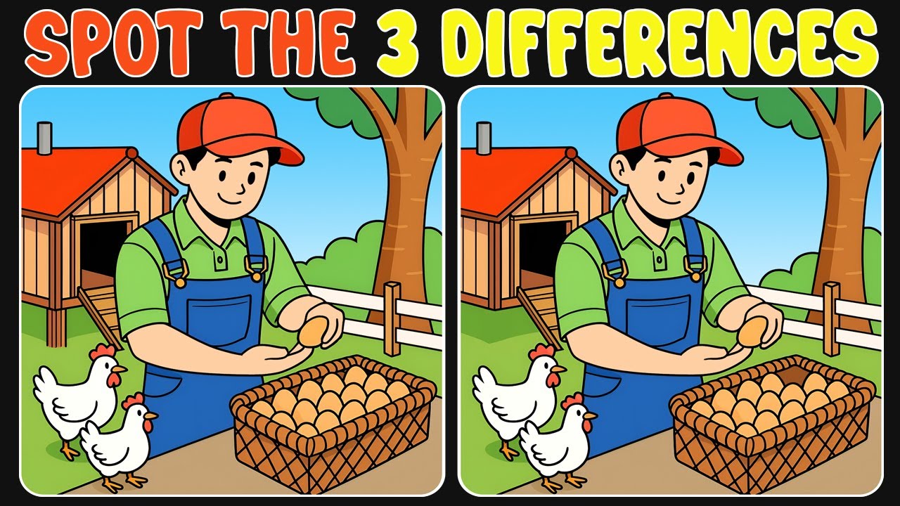 [Spot the Difference] Spot all 3, and you're in the top 1% / Dementia Prevention