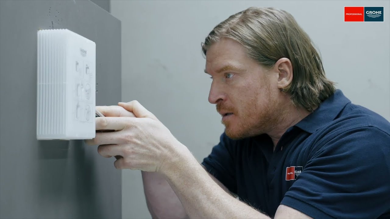 Как установить систему инсталляции GROHE Uniset