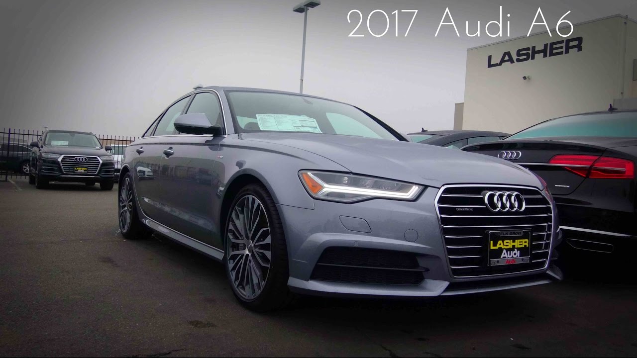 2017 Audi A6 S-Line 2.0 L Turbocharged 4-Cylinder Review