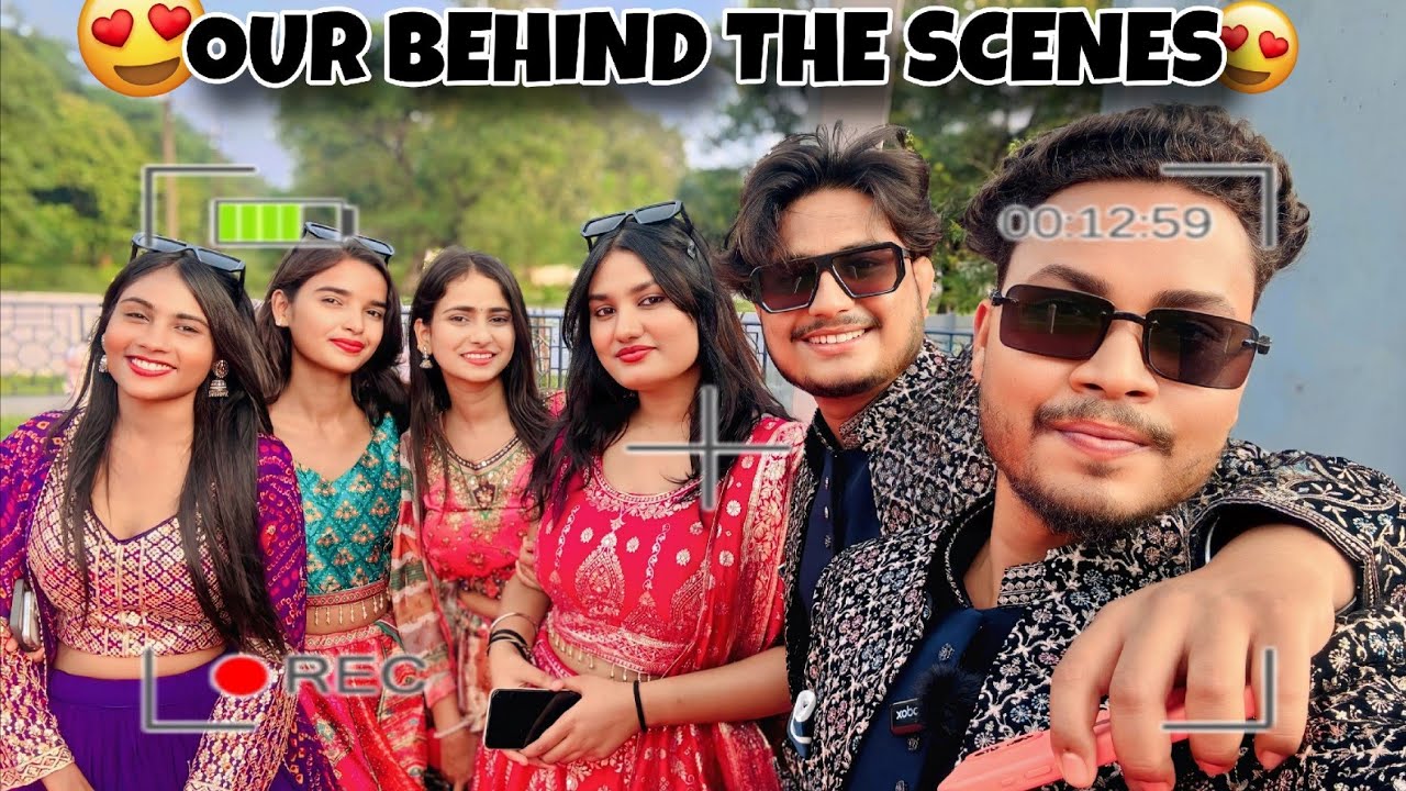 BTS OF OUR DANDIYA SHOOT 😍 || BIGGEST COLLABORATION EVER 🤩 || BOKARO VLOG ❤️