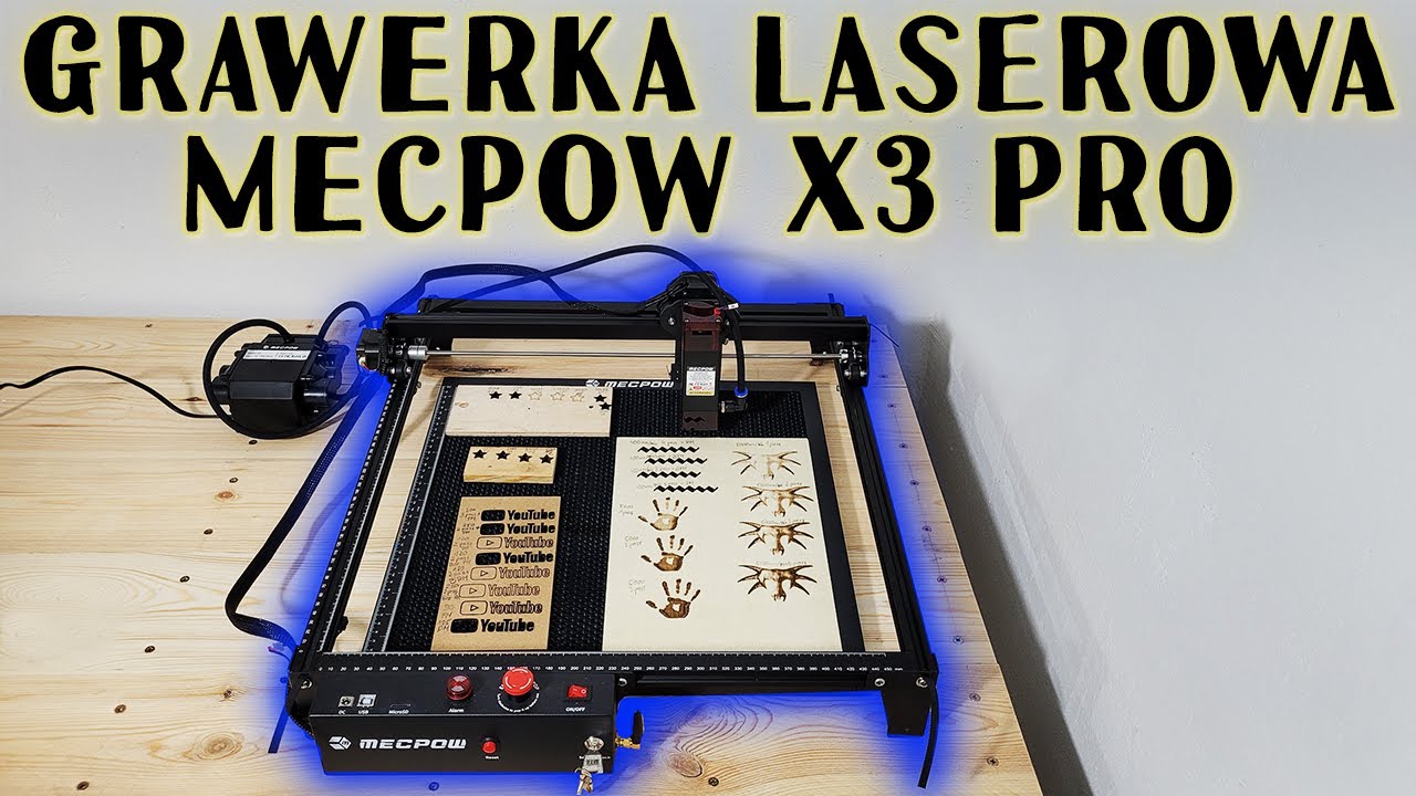 Grawerka laserowa MECPOW X3 Pro