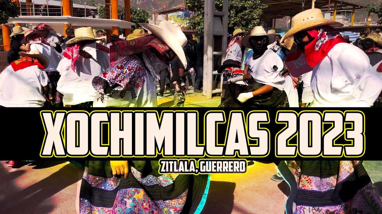 Xochimilcas en el martes de carnaval / zitlala, Gro / Febrero 2023 /