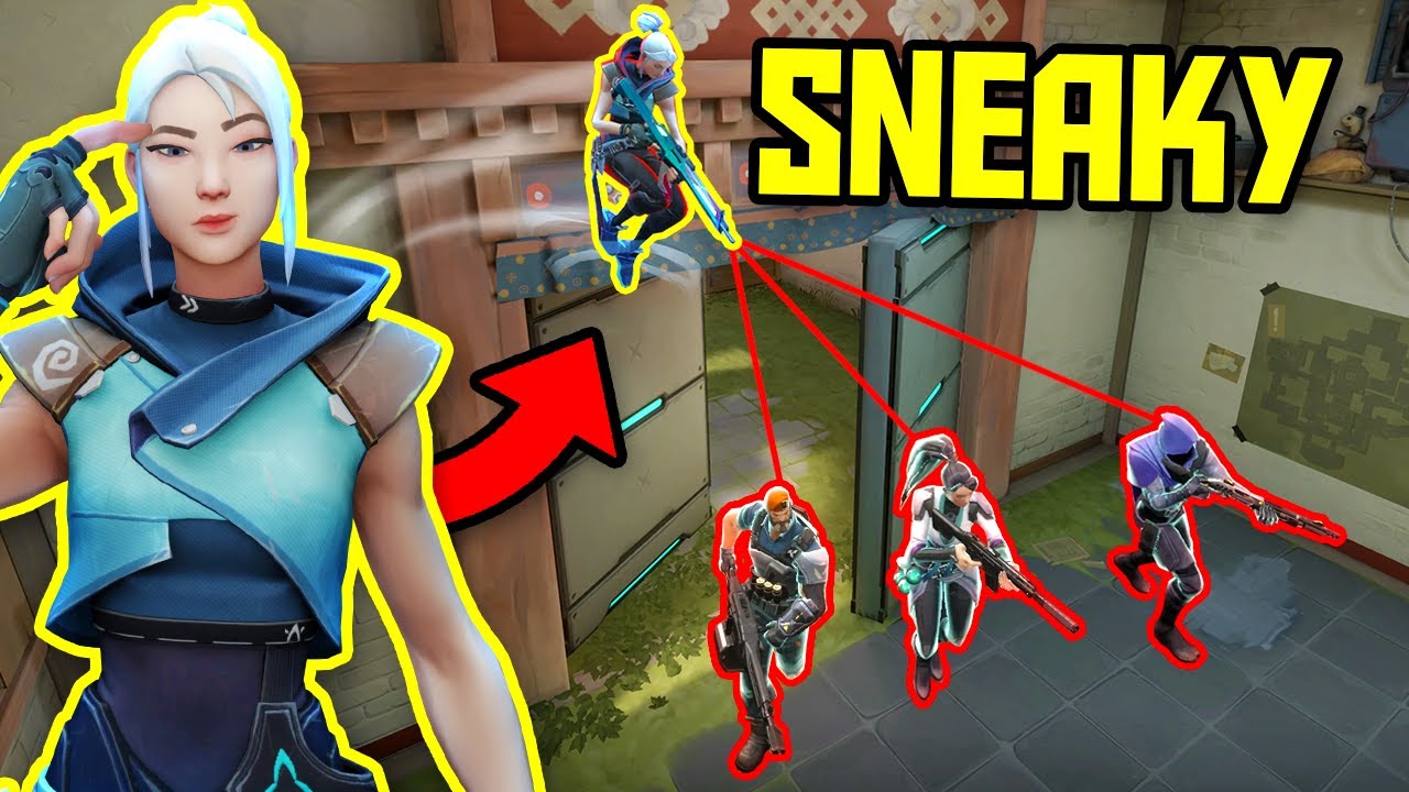 THE POWER OF BEING SNEAKY - 200 IQ Tricks & Hiding Spots - VALORANT