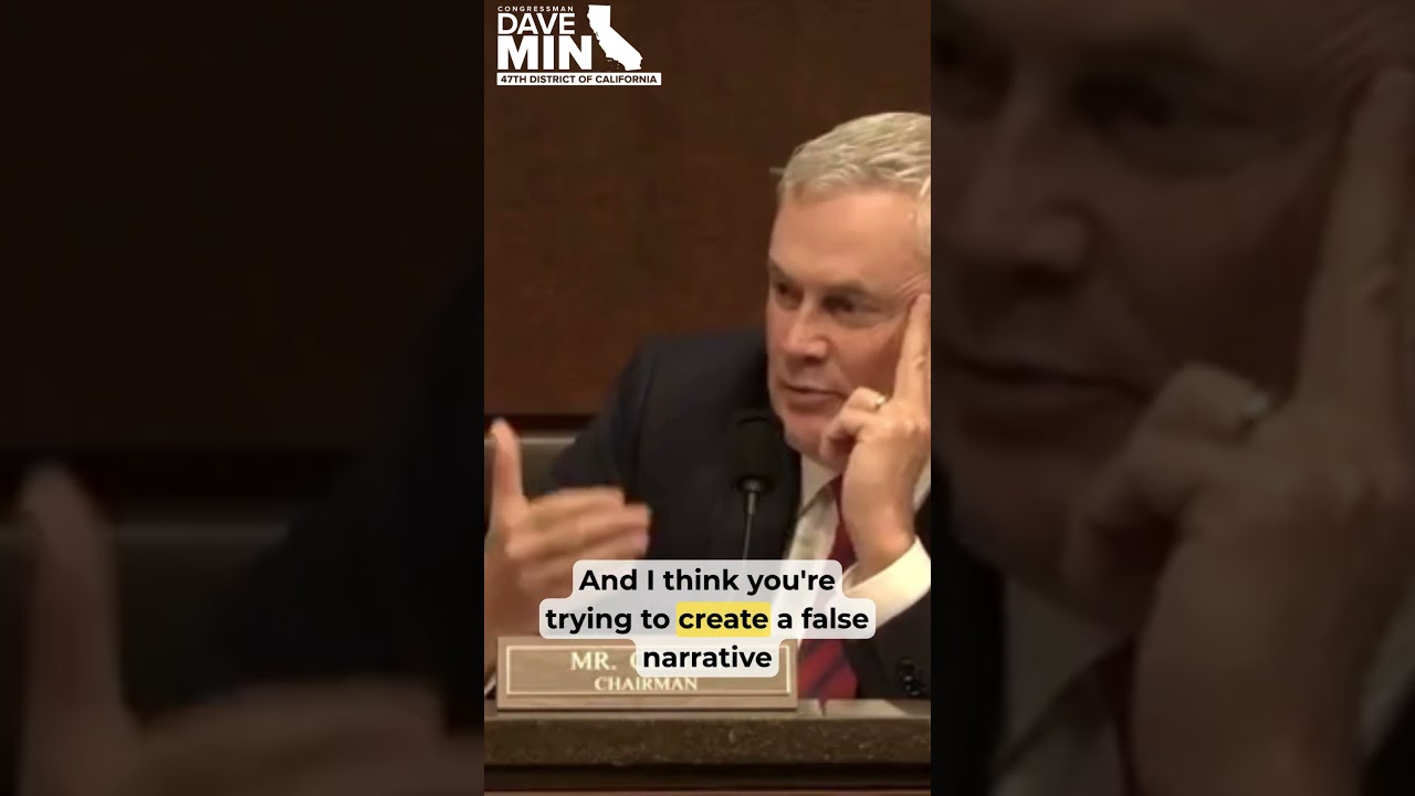 Rep. Dave Min Demands Release of the Epstein Files