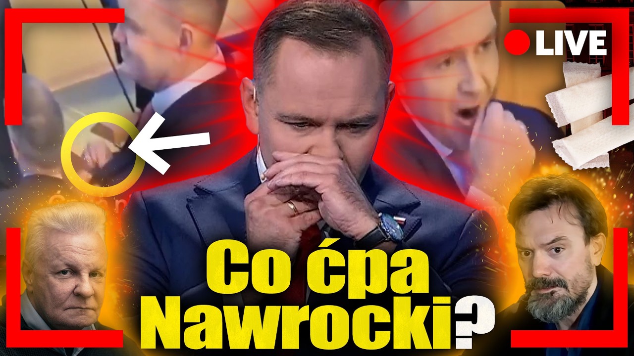 Co ćpa Nawrocki? Zn&oacute;w bierze towar podczas sesji w ONZ? Trzeba go przebać! Jan Piński, T. Szwejgiert