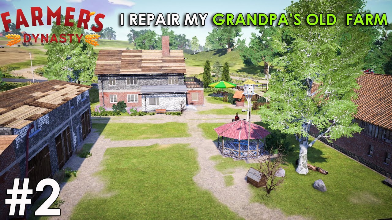 I REPAIR MY GRANDPA'S OLD FARM | FARMER'S DYNASTY #2 (HINDI)