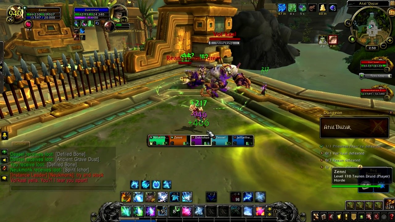 WoW Battle for Azeroth: Atal'Dazar Normal Dungeon Guide