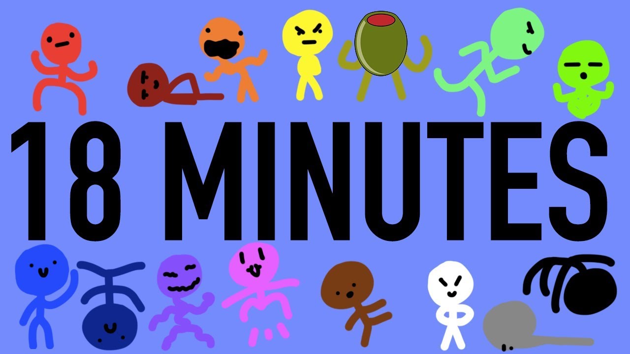 An Entire Algicosathlon in Under 18 Minutes
