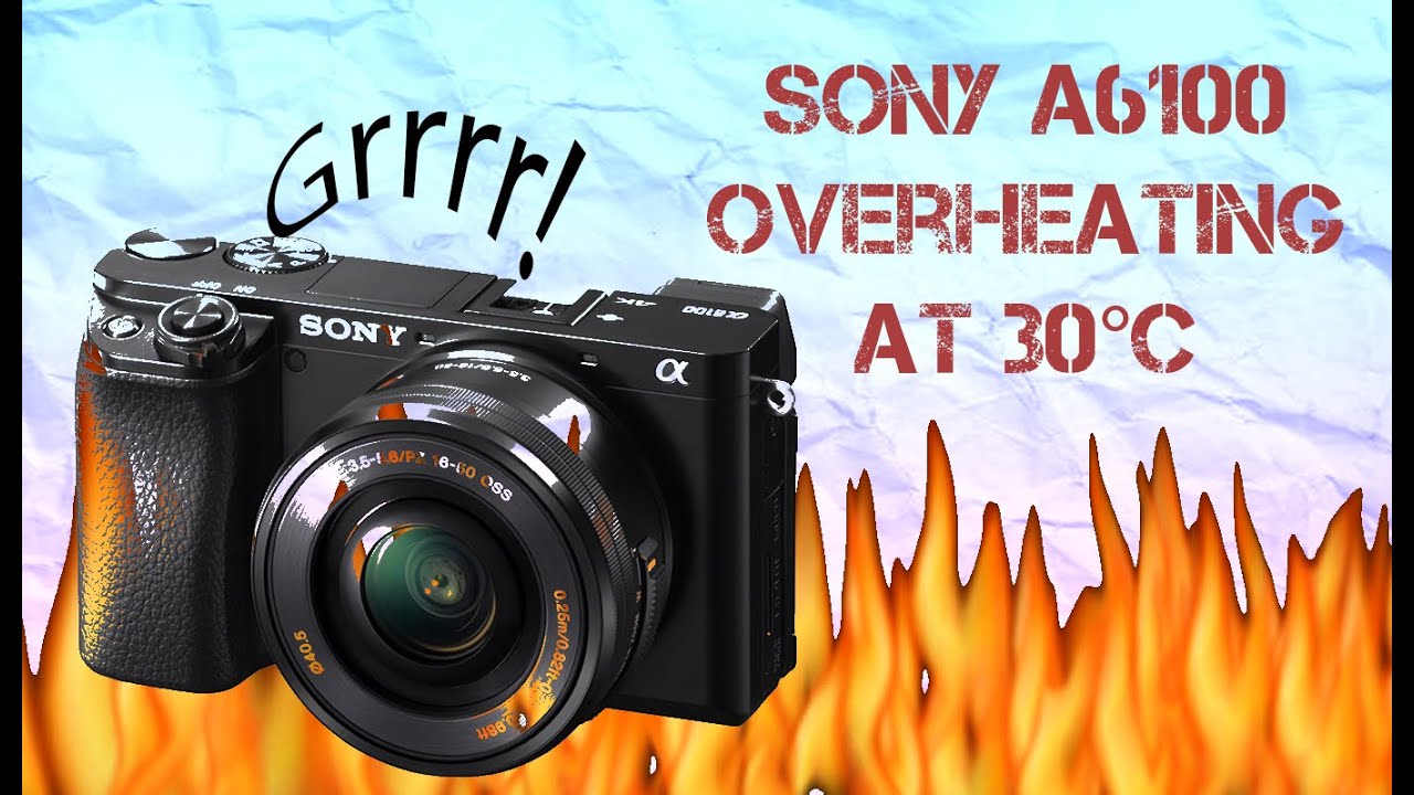 🔥 Sony a6100 Overheating Test- It overheated at 30 Celsius on a sunny day at 4k continuous recording