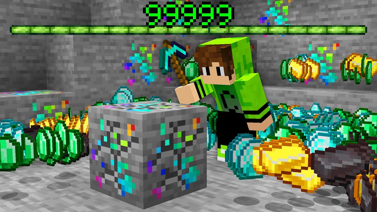 A cada XP dá ITENS de MINÉRIOS!