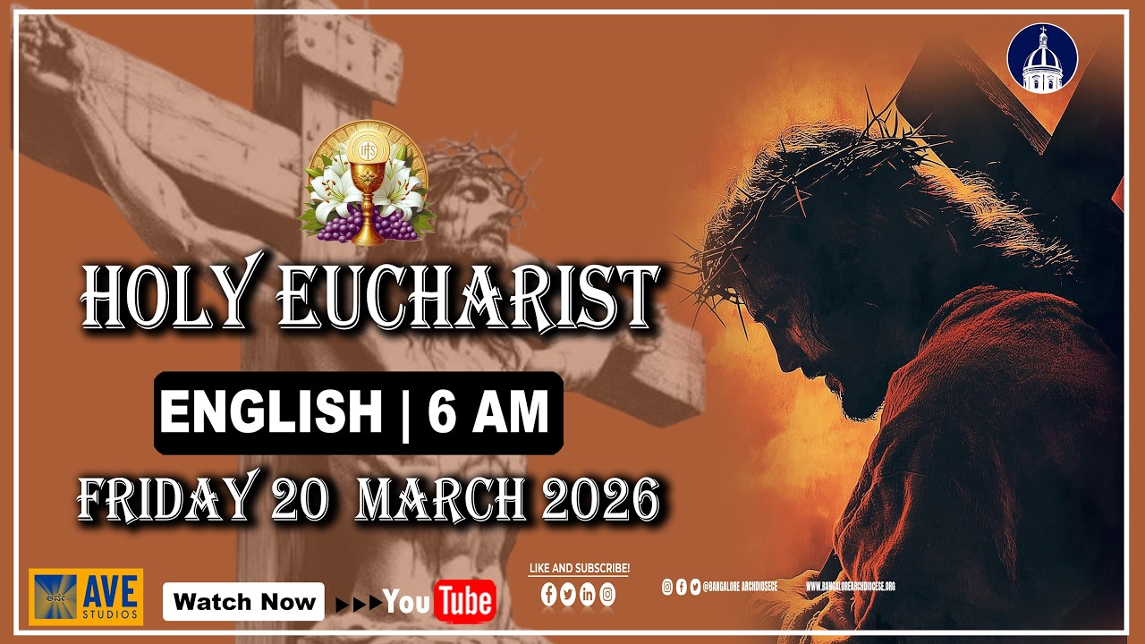 20.03.2026 | English Live Mass | Rev. Fr. Adrian F.C. Mascarenhas