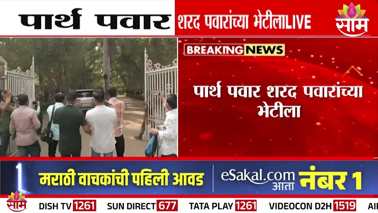 राष्ट्रवादीच विलिनीकरण होणार? Parth Pawar गेले Sharad Pawar यांच्या भेटीला