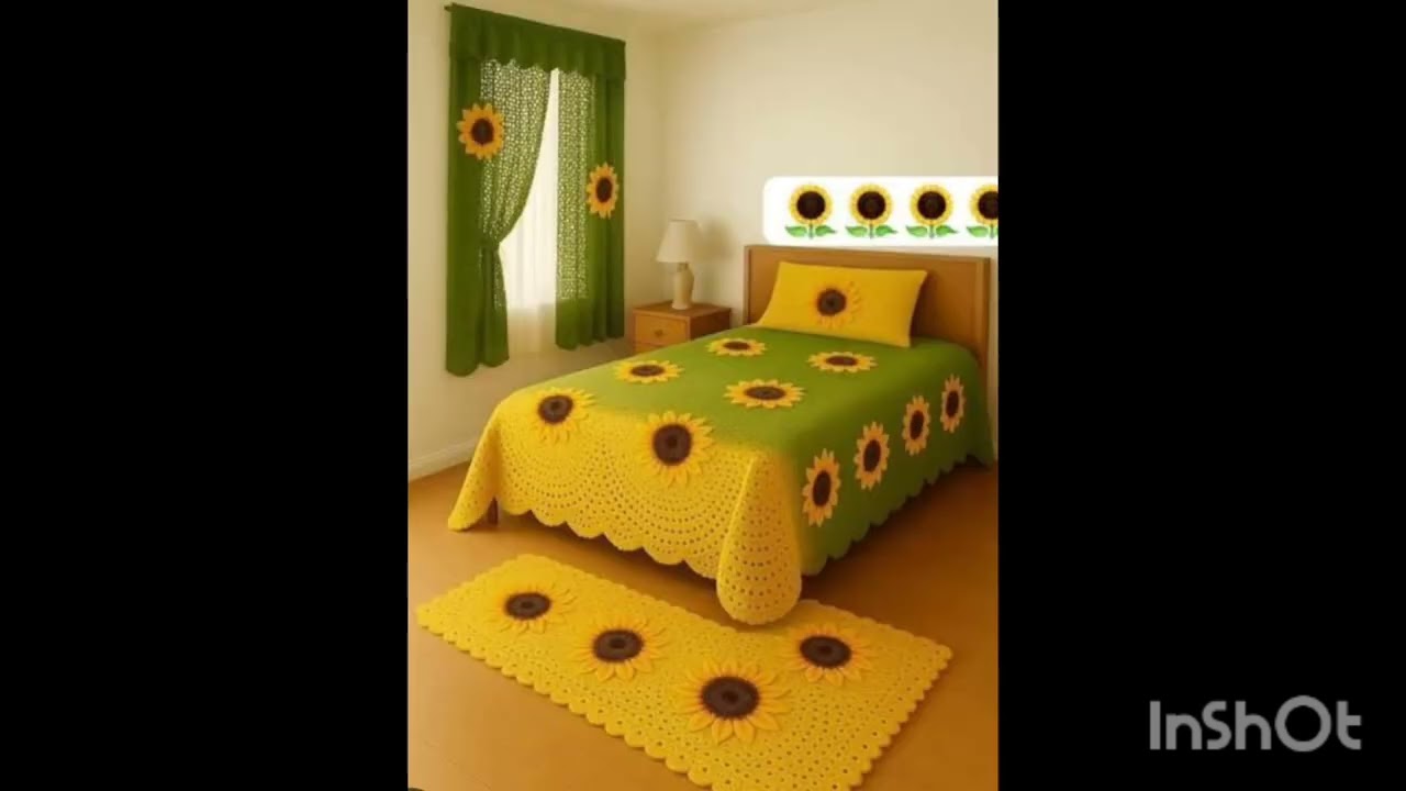 crochet Bed cover# Crochet bed Sheet # কুরুশের বিছানার চাদর# Beautyfull crochet bed sheet design 