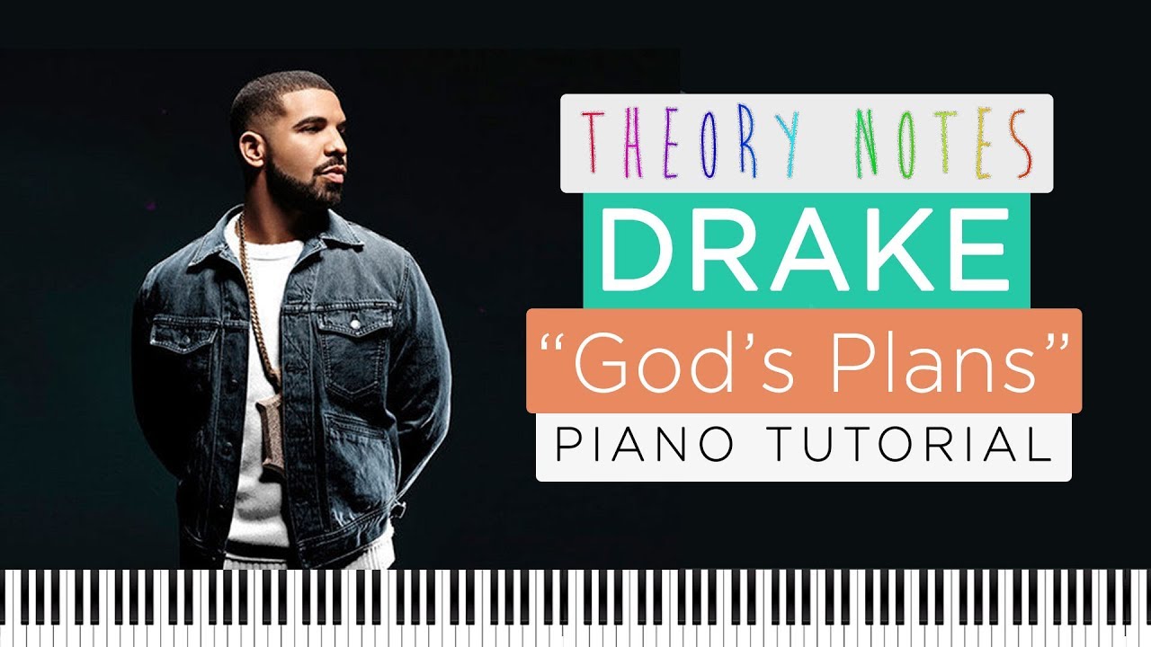 How to Play Drake - God's Plan | Theory Notes Piano Tutorial