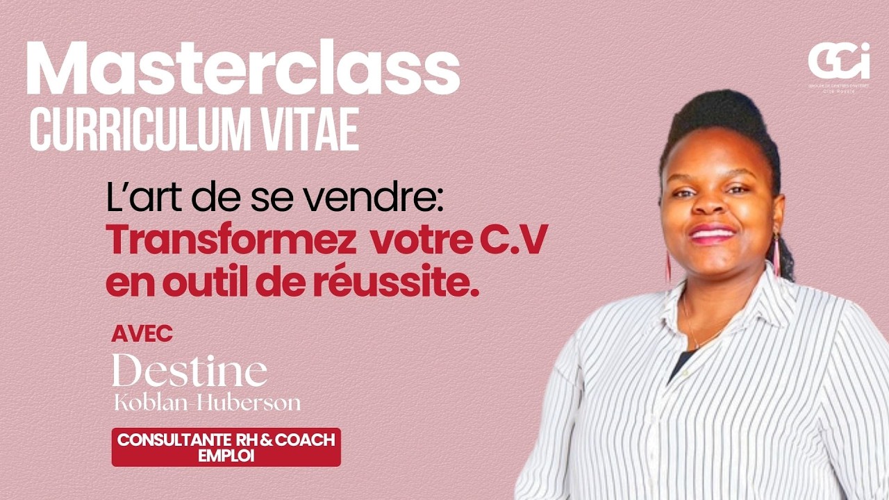 ATELIER CV: Transformer votre CV en outil de réussite