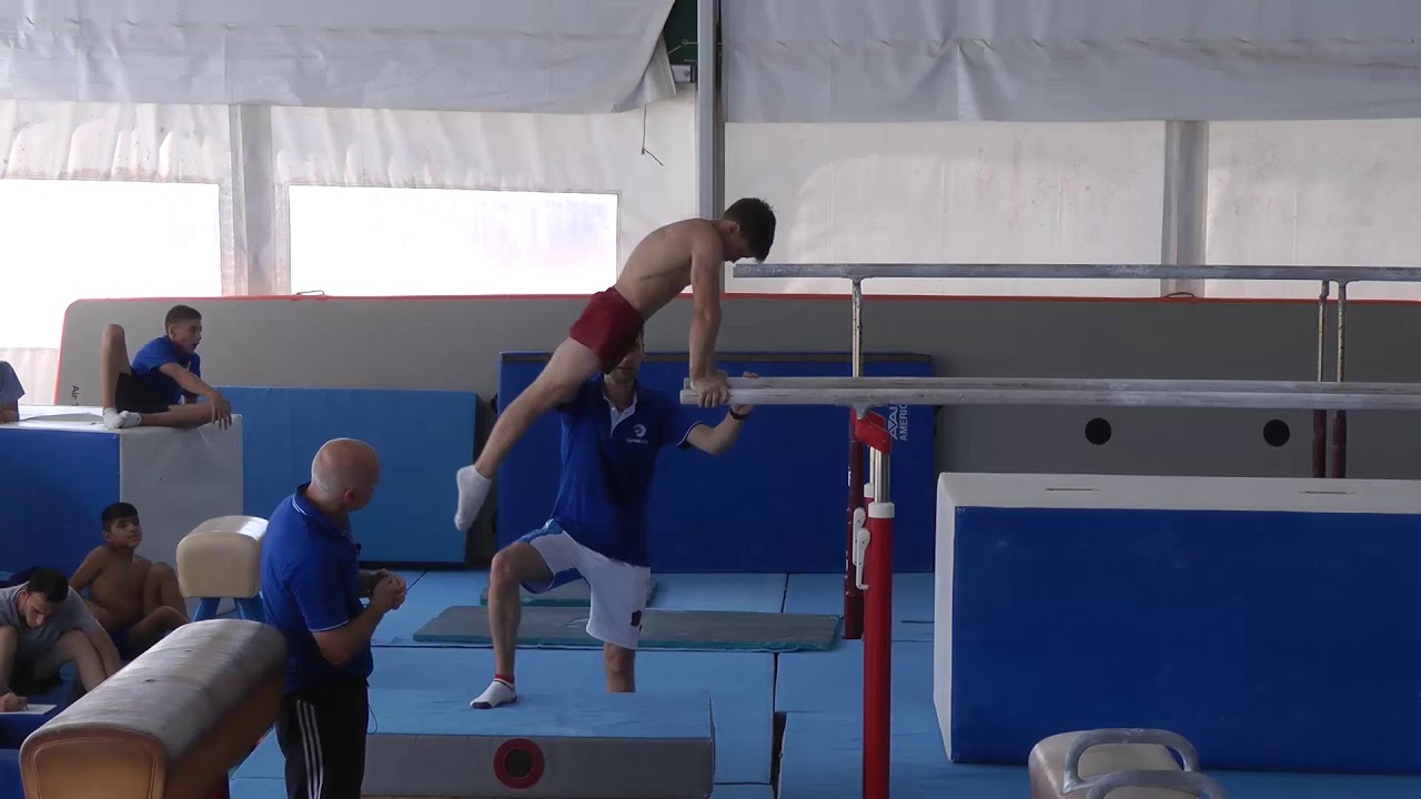 UEG MAG CAMP TIRRENIA2019 - P.BARS - – long swings  in hang PART TWO