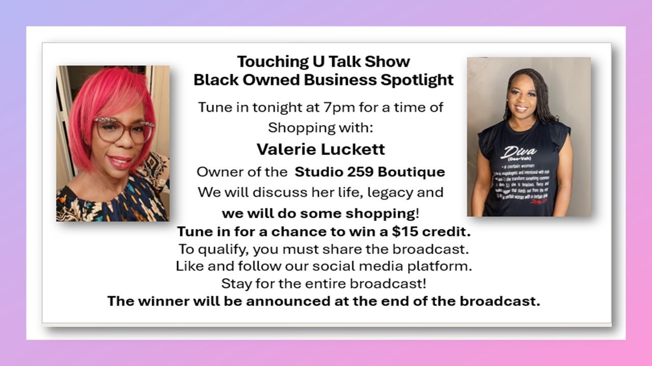 Touching U Talk Show with Valerie Luckett