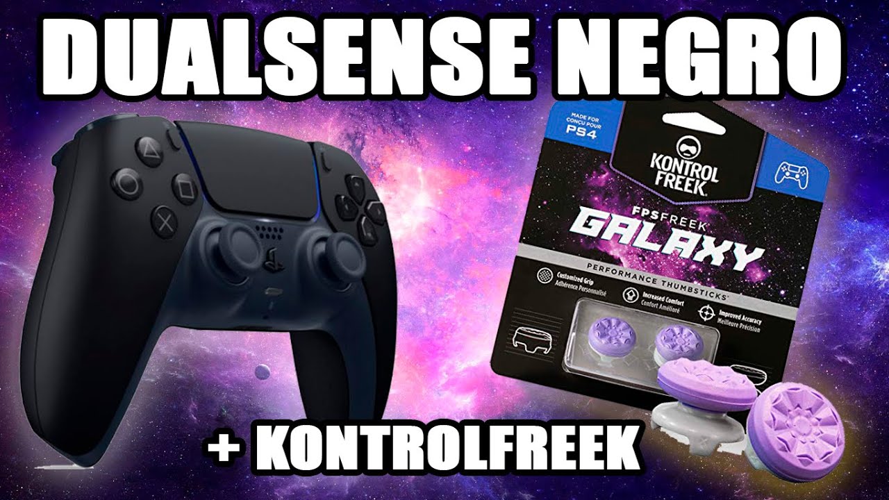 UNBOXING DualSense (Control Playstation5 NEGRO) + KONTROLFREEK