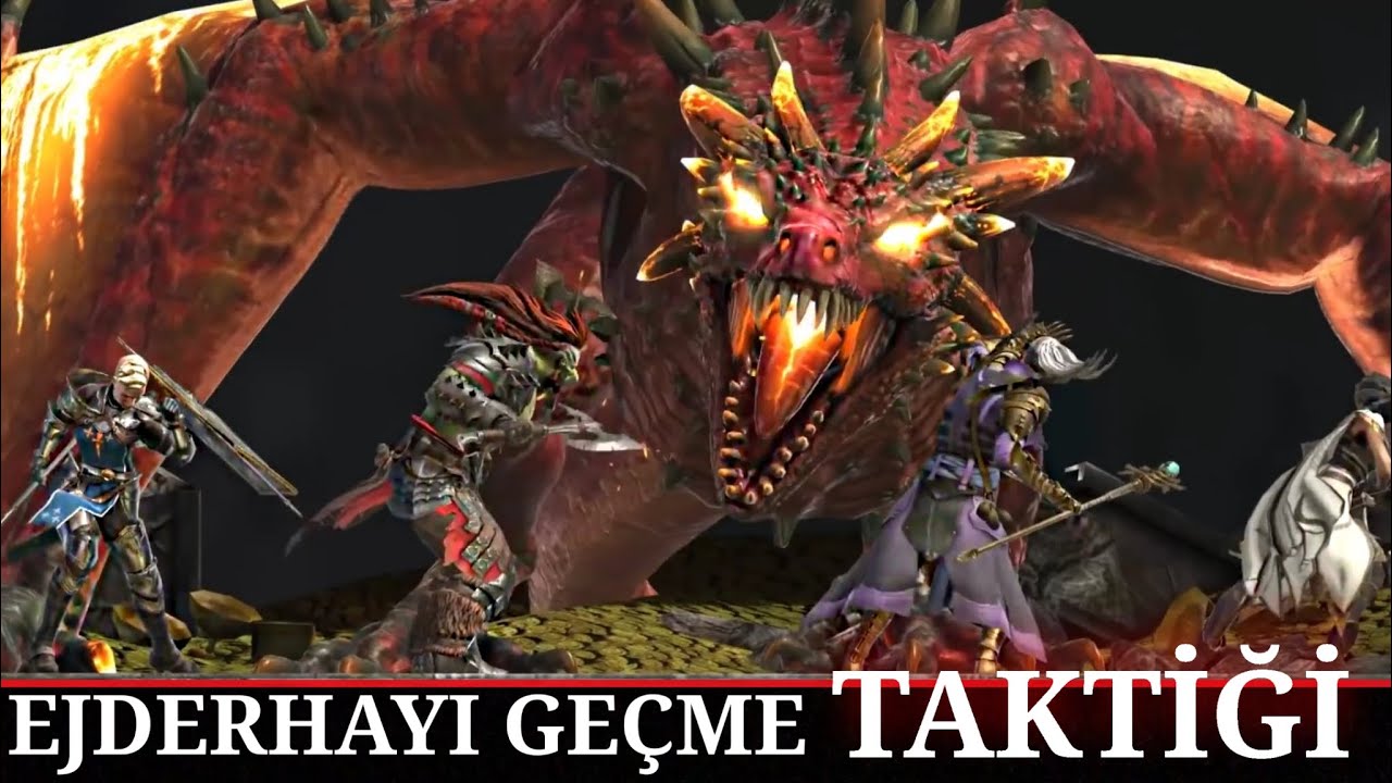 RAID: Shadow Legends Türkçe | EJDERHA YUVASI GEÇME TAKTİĞİ