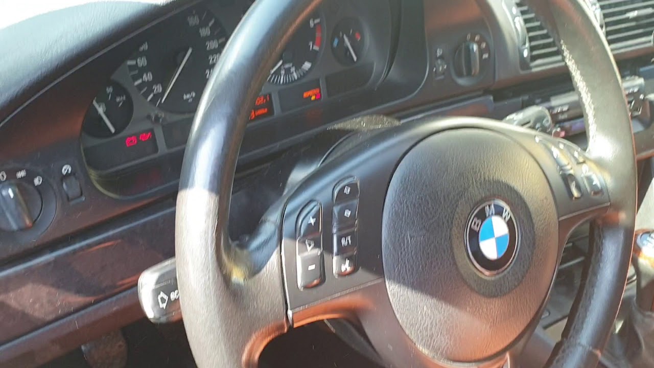 Kasowanie inspekcji olejowej BMW E39 starsze modele