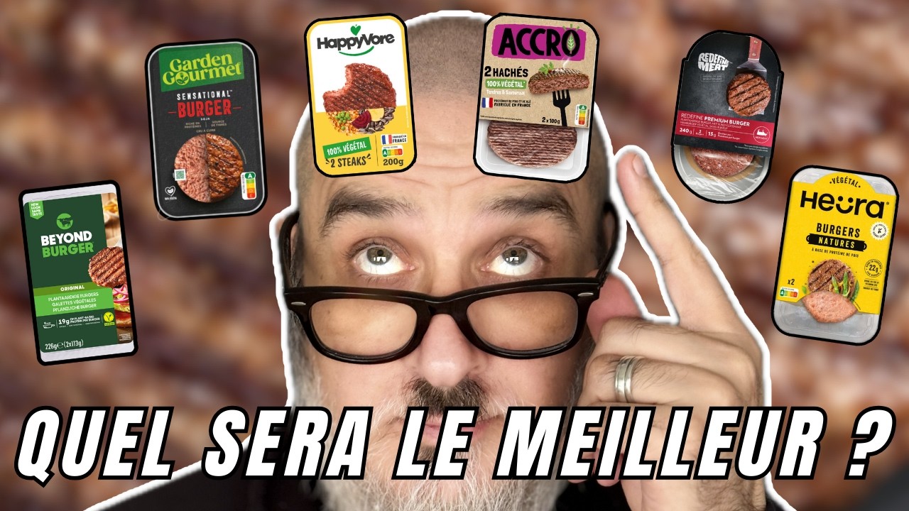 Vegan Test : Quel est le meilleur steak haché végétal ? 🍔🌱