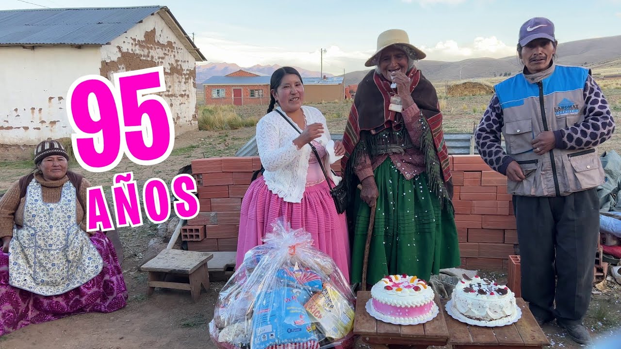 Festejando los 95 cumpleaños de mi abuelita | CHOLITA ISABEL