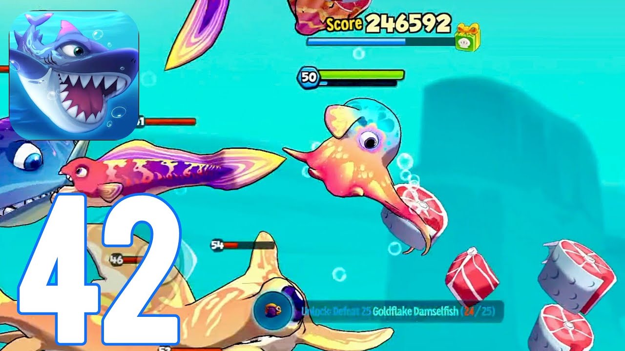 Fish Eat Fish.io - Gameplay Walkthrough Part 42 - Dumbo Octopus (ios,Android)