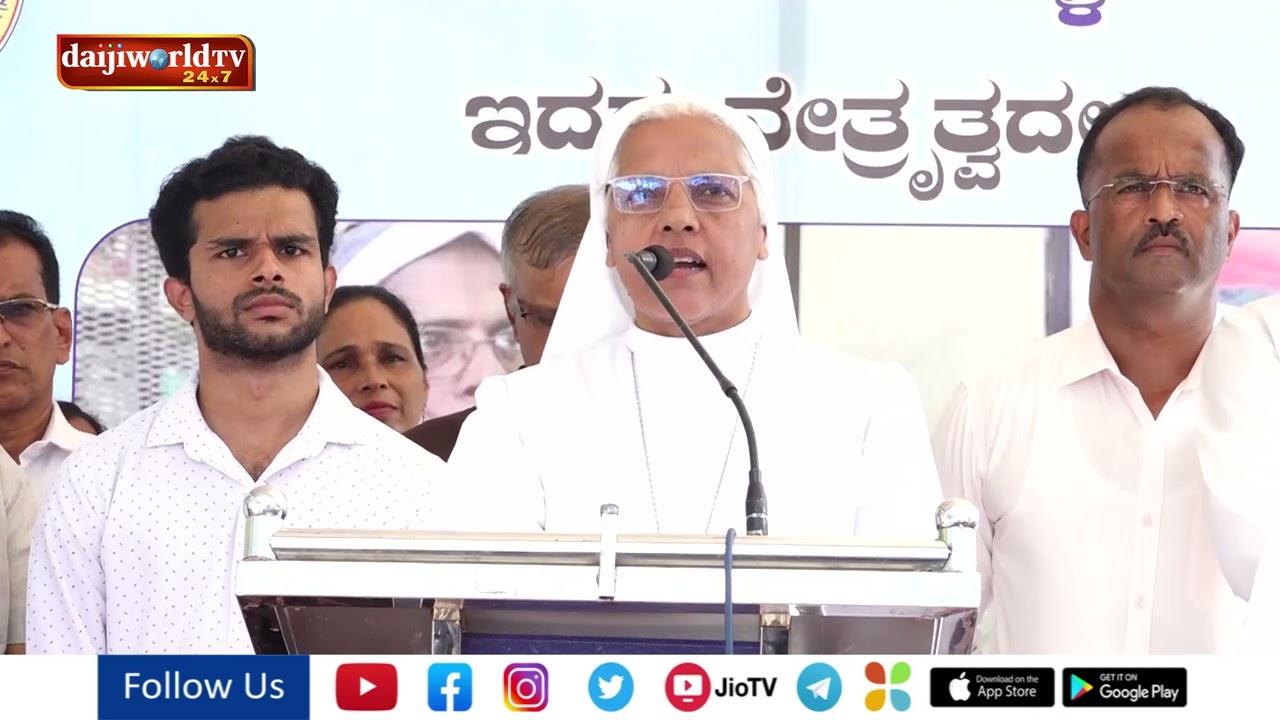 Sr Severine's emotional speech over the arrest of nuns in Chhattisgarh│Daijiworld Television
