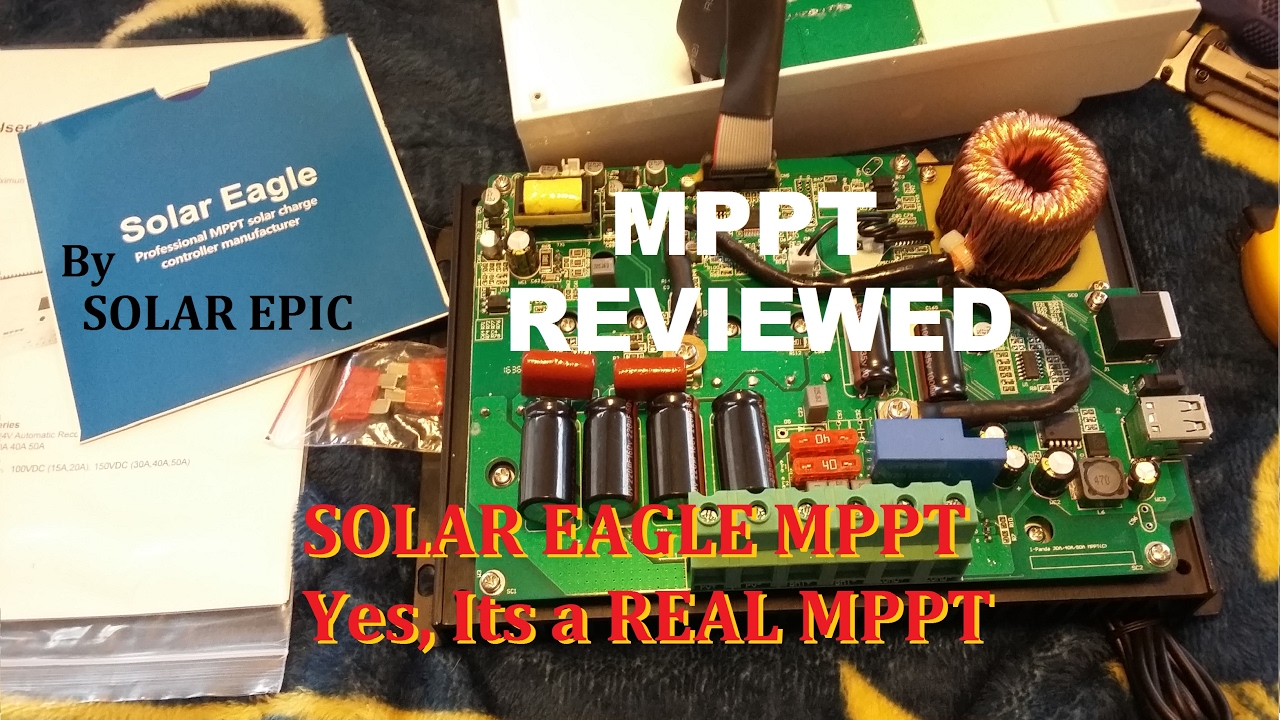 New 40 amp MPPT Solar Ebay Opened Up to prove it's REAL ( Full info below)
