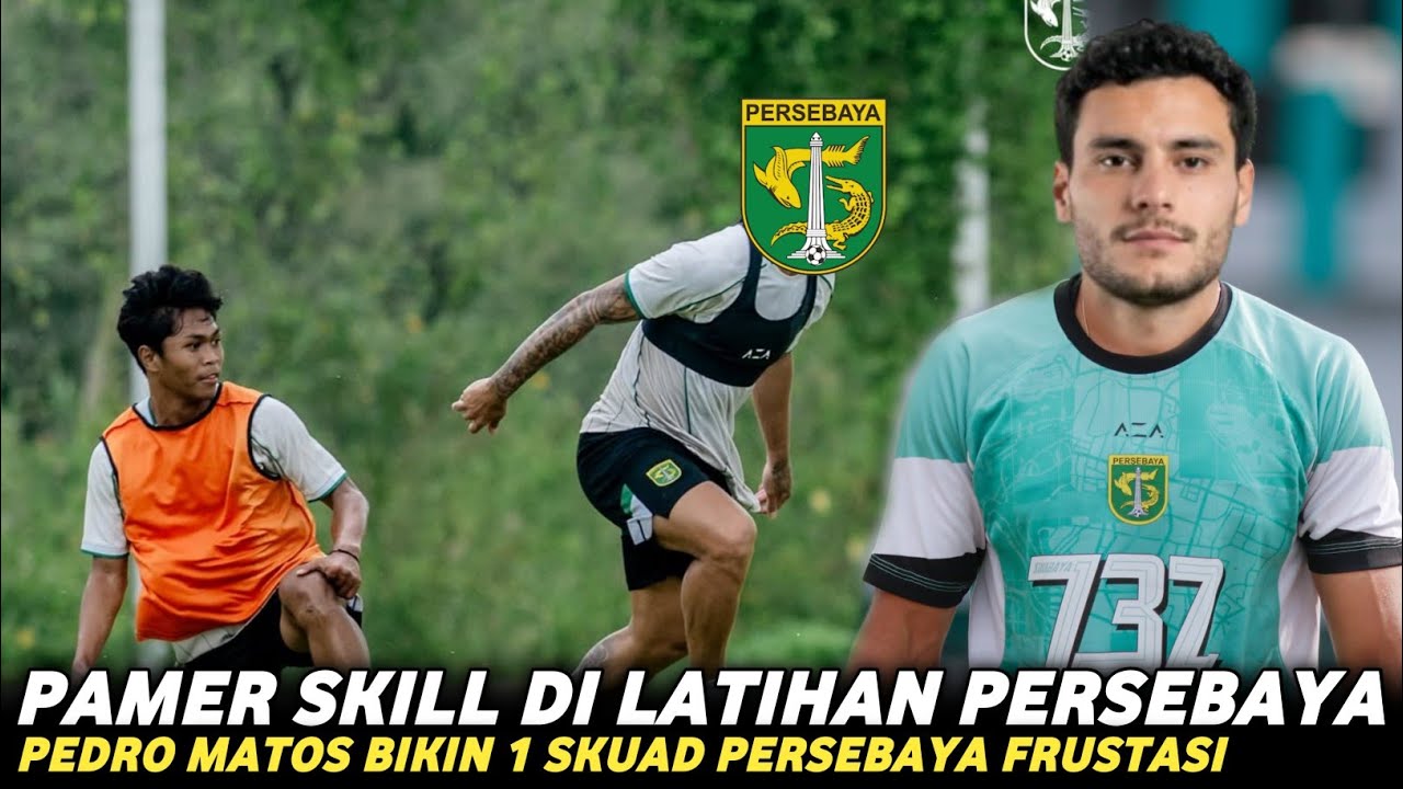 PEDRO MATOS TIDAK NORMAL😱 Baru Latihan LANGSUNG Bikin Skuad Persebaya Frustasi🥶 #persebaya 