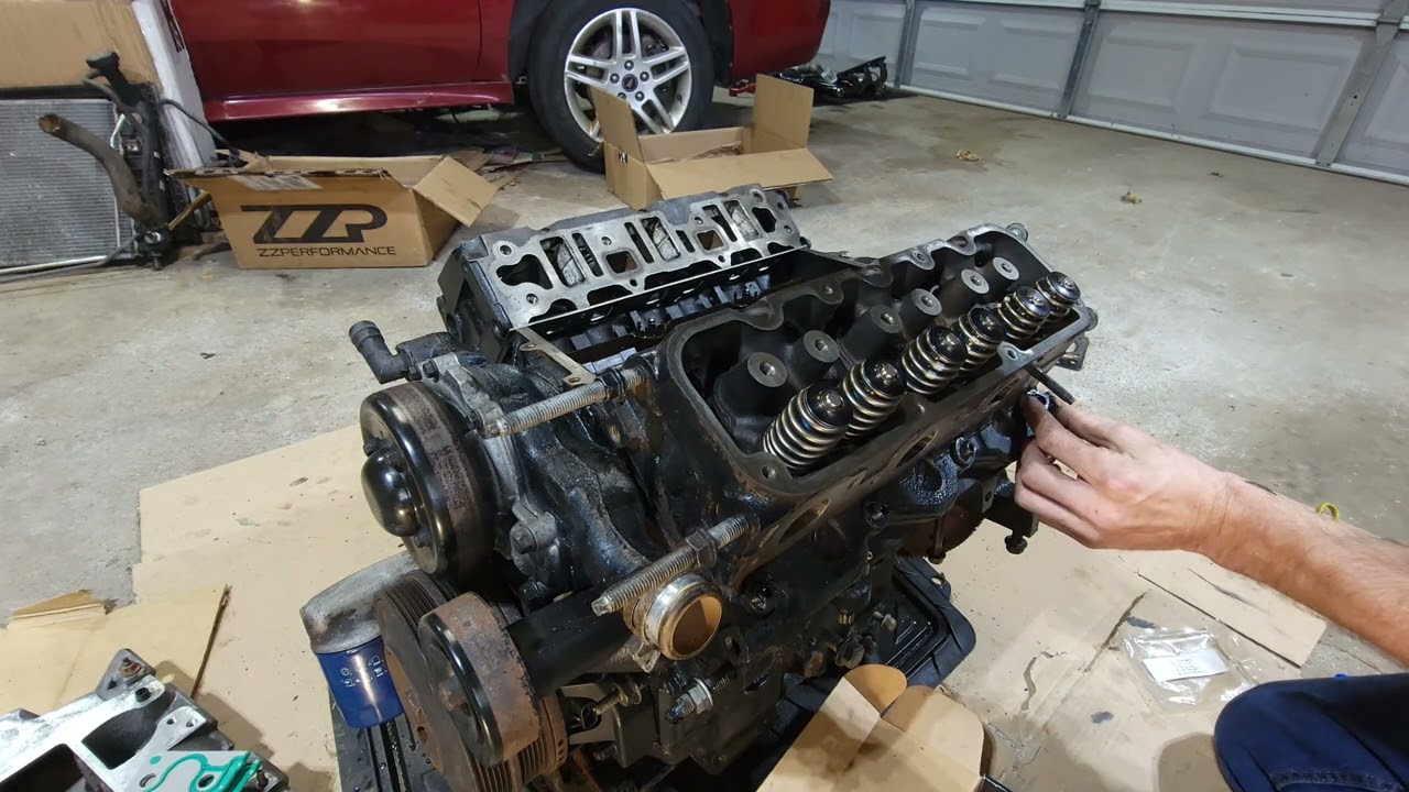 3800 zzp head studs, intake and head gasket install grand prix gtp