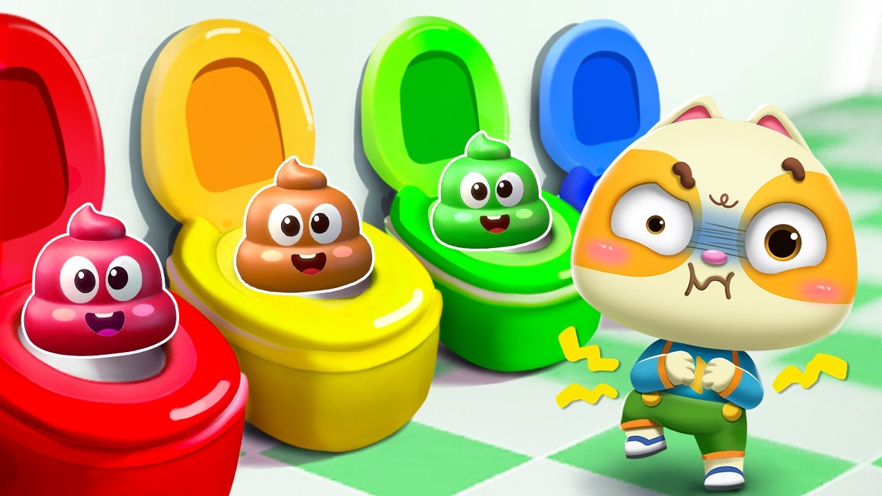 Baby Learns Potty Training 🚽😊 I Good Habits I Nursery Rhymes & Kids Songs I Mimi and Daddy