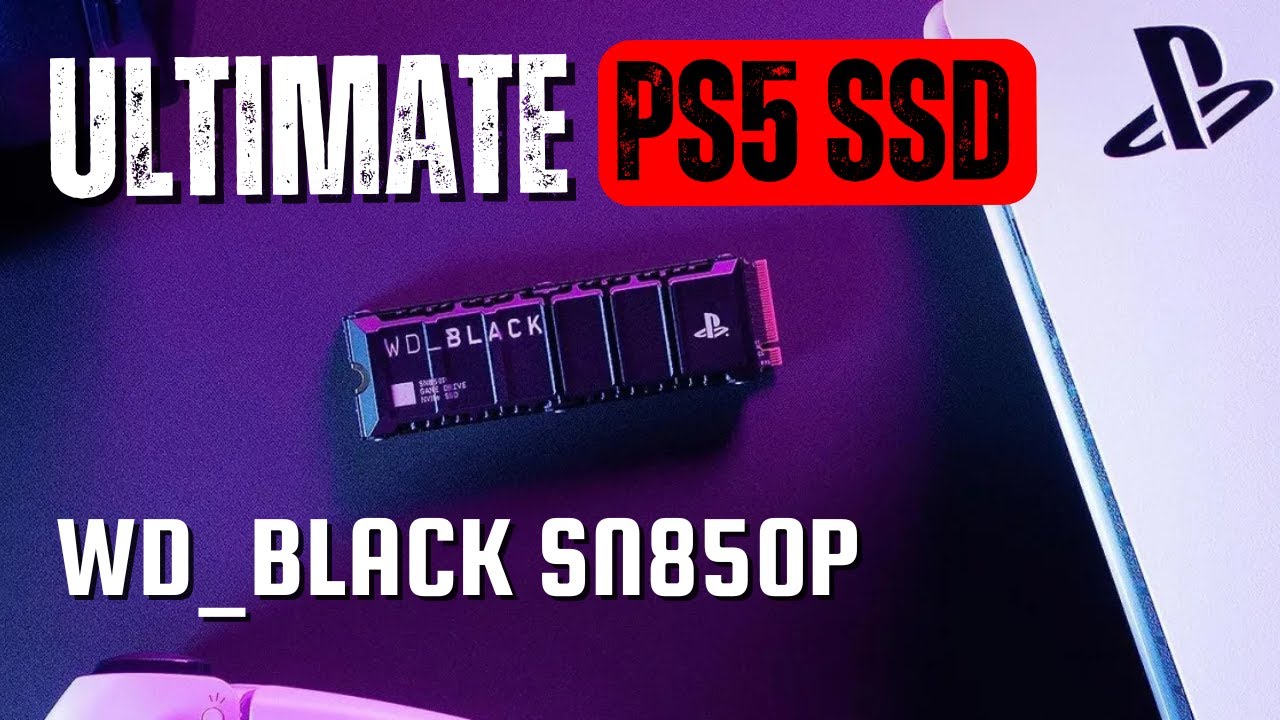 ЛУЧШИЙ SSD-накопитель для PS5? WD_Black SN850P 2 ТБ: распаковка и тест скорости