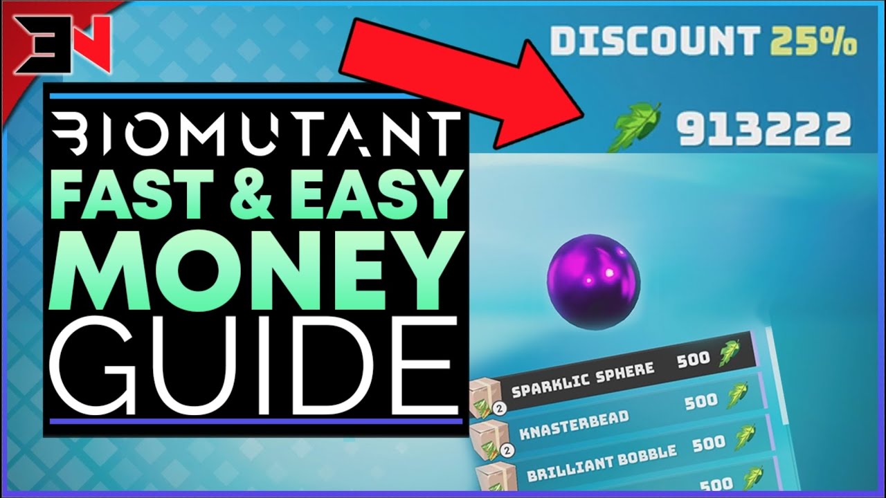 BIOMUTANT HOW TO GET MONEY FAST & EASY - Biomutant How To Get Green - Biomutant Money Farm